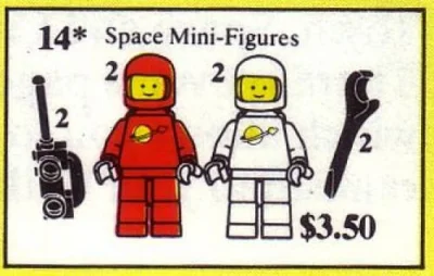 LEGO® Set 14 - Space Mini Figures