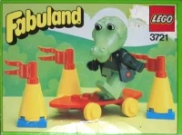 LEGO® Set 3721 - Clive Crocodile on Skateboard