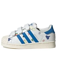 LEGO® Set IF2201 - adidas Superstar x LEGO (White Royal Blue) - Kids' Shoes