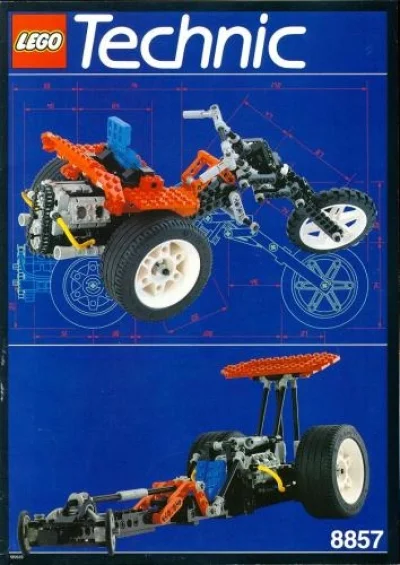 LEGO® Set 8857 - Street Chopper / Trike