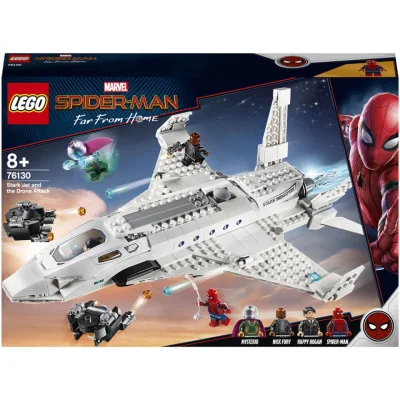 LEGO® Set 76130 - Starks Jet und der Drohnenangriff
