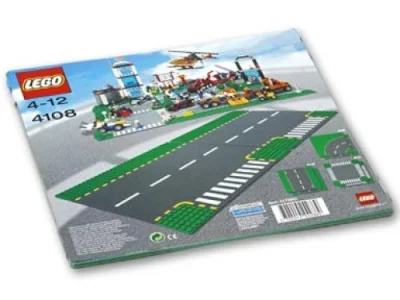 LEGO® Set 4108 - T-Junction Road Plates