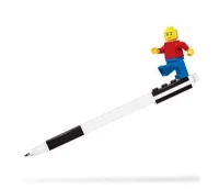 LEGO® Set 52601 - Gel Pen with Minifigure (Black)