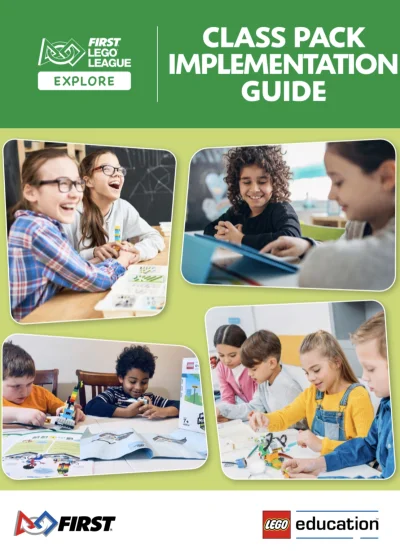 LEGO® Set FLLEIMPGUIDE2021 - CARGO CONNECT Class Pack Implementation Guide (FLL Explore)