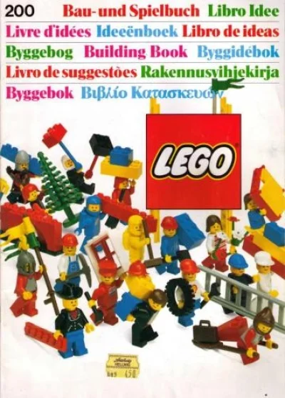LEGO® Set 200-2 - Building Ideas Book