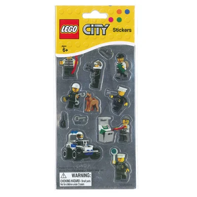 LEGO® Set 842869011892 - City Police Metal Stickers