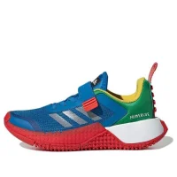 LEGO® Set GY2612 - adidas Sport J x LEGO (Shock Blue Green) - Kids' Shoes