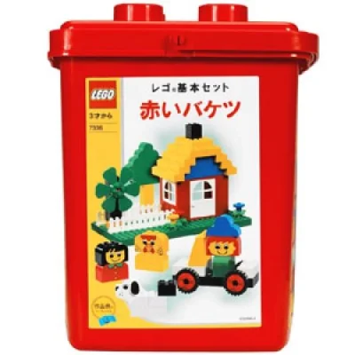 LEGO® Set 7336 - Foundation Set - Red Bucket