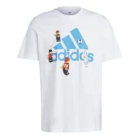 LEGO® Set HT5180 - adidas x LEGO Soccer Badge of Sport Graphic (White) - T-Shirt