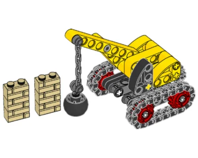 LEGO® Set 412401 - Wrecking Ball Crane