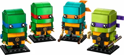 LEGO® Set 40878 - Teenage Mutant Ninja Turtles Figures