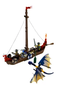 LEGO® Set 7016 - Viking Boat against the Wyvern Dragon
