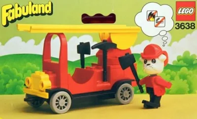 LEGO® Set 3638 - Buster Bulldog's Fire Engine