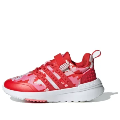 LEGO® Set IG0568 - adidas Racer TR21 EL x LEGO (Red Digi Camo) - Kids' Shoes