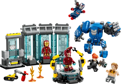 LEGO® Set 76315 - Iron Man's Laboratory: Hall of Armor