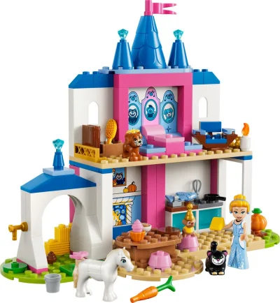 LEGO® Set 43283 - Cinderella Animal Friends Castle