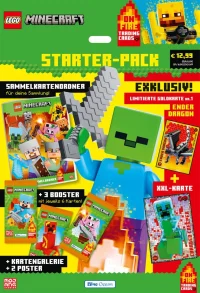 LEGO® Set 2DD00084 - Minecraft Trading Cards Series 3 On Fire - Starterpack (German Version)