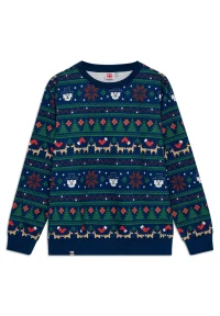 LEGO® Set 5009960 - Adults Christmas Sweatshirt - Dark Blue