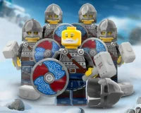LEGO® Set EG00162 - 5 x Viking Villagers Bundle