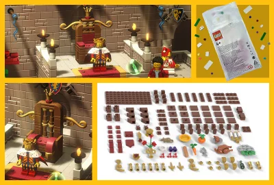 LEGO® Set EG00017 - Medieval Throne