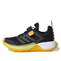 LEGO® Set FX2869 - adidas Sport Little Kid x LEGO (Black Yellow) - Kids' Shoes
