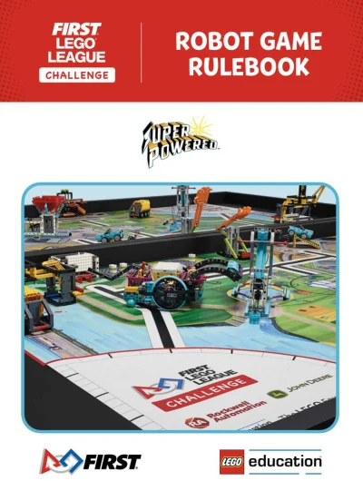 LEGO® Set FLL20220 - SUPERPOWERED Robot Game Rulebook (FLL Challenge)