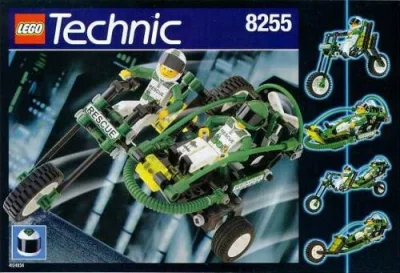 LEGO® Set 8255 - Rescue Motorbike / Rescue Trike