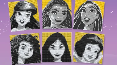 LEGO® Set 5007225 - Disney Princess Mosaic and Artwork