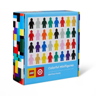 LEGO® Set 765145122672 - Colorful Minifigures Jigsaw Puzzle