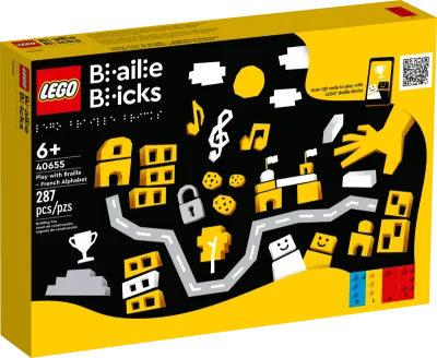 LEGO® Set 40655 - Play with Braille - French Alphabet