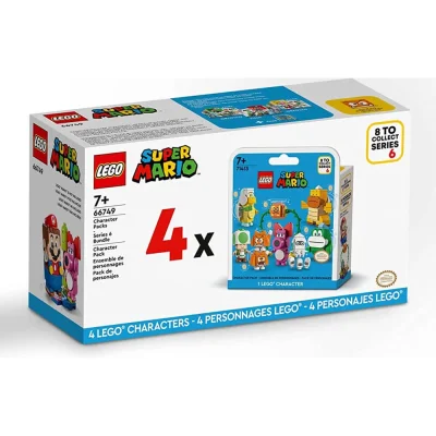 LEGO® Set 66749 - Character Pack Series 6 - Box of 4 Packs