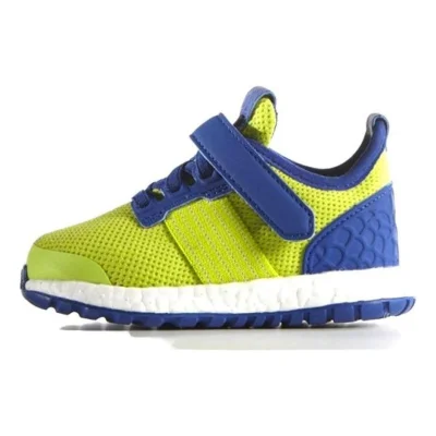LEGO® Set AQ5617 - adidas PureBoost Toddler x LEGO (Green White Blue) - Infant Shoes