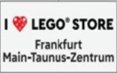 LEGO® Set 6648385 - I [Heart] LEGO Store Frankfurt Main-Taunus-Zentrum Tile
