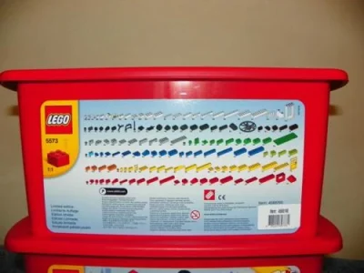 LEGO® Set 5573-2 - Build & Play [Red Tub]