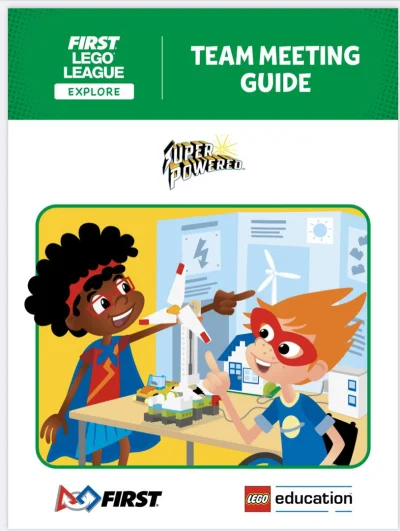 LEGO® Set FLL2022 - SUPERPOWERED Team Meeting Guide (FLL Explore)