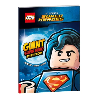LEGO® Set LNO450 - DC Comics Super Heroes: Giant Super Hero Activity Book