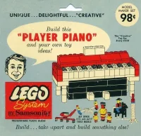 LEGO® Set 802-3 - Player Piano