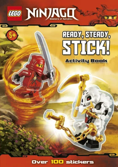 LEGO® Set 9781409312857 - Ninjago: Ready, Steady, Stick: Activity Book
