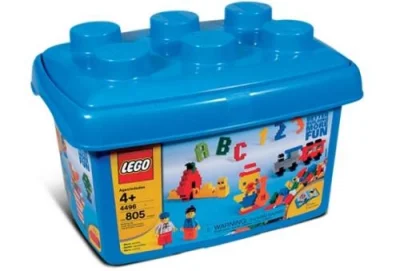 LEGO® Set 4496-3 - Fun with Building Tub - Reissue