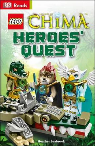 LEGO® Set 9781409347583 - DK Readers Level 2: Legends of Chima: Heroes' Quest