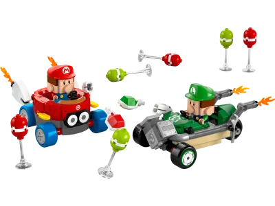 LEGO® Set 72034 - Mario Kart – Baby Mario vs. Baby Luigi