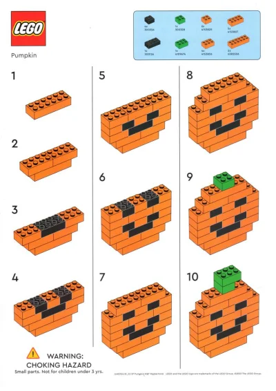 LEGO® Set 6482524 - Pumpkin