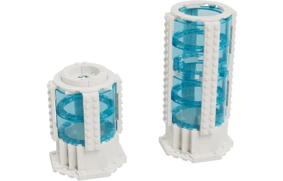 LEGO® Set EG00159 - 1 x Customisable Flower Vase (Build Short OR Tall)