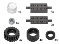 LEGO® Set 10049 - Large Wheels and Axles