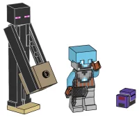 LEGO® Set L0002252 - Space Sentinel, Enderman and Endermite