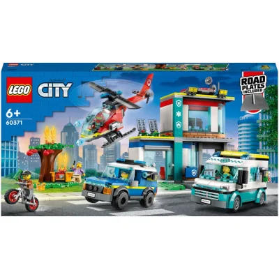 LEGO® Set 60371 - Hauptquartier der Rettungsfahrzeuge