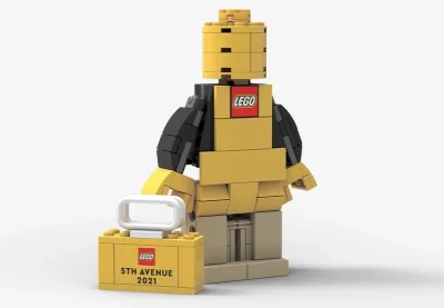 LEGO® Set 6384214 - New York 5th Avenue Brand Store Opening Associate Figure