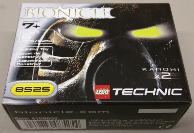 LEGO® Set 8525 - Kanohi Mask Pack - US Version