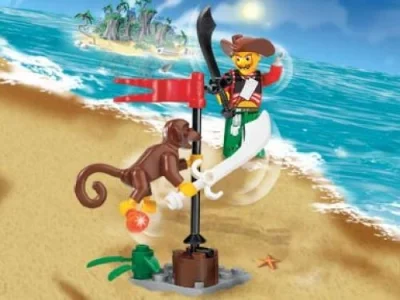 LEGO® Set 7081 - Harry Hardtack and Monkey