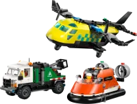 LEGO® Set 60505 - Airplane, Service Truck & Hovercraft Remix